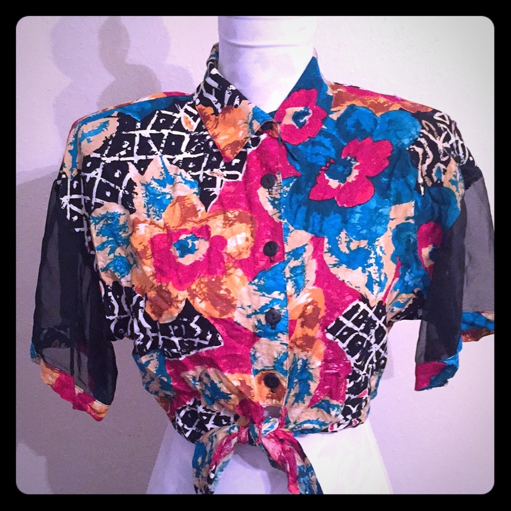 Vintage Concepts & Design Half Shirt